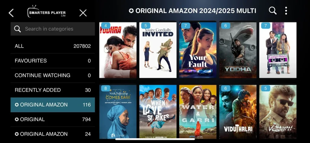 chaînes IPTV d'abonnement