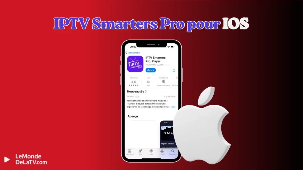 IPTV Smarters Pro pour IOS
