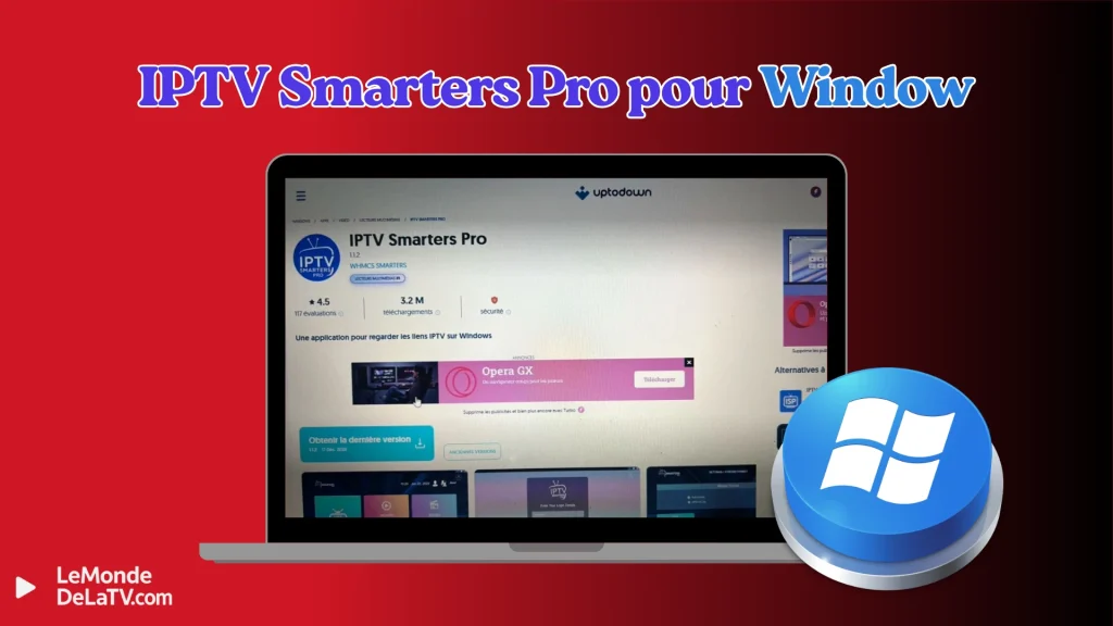 IPTV Smarters Pro pour Window