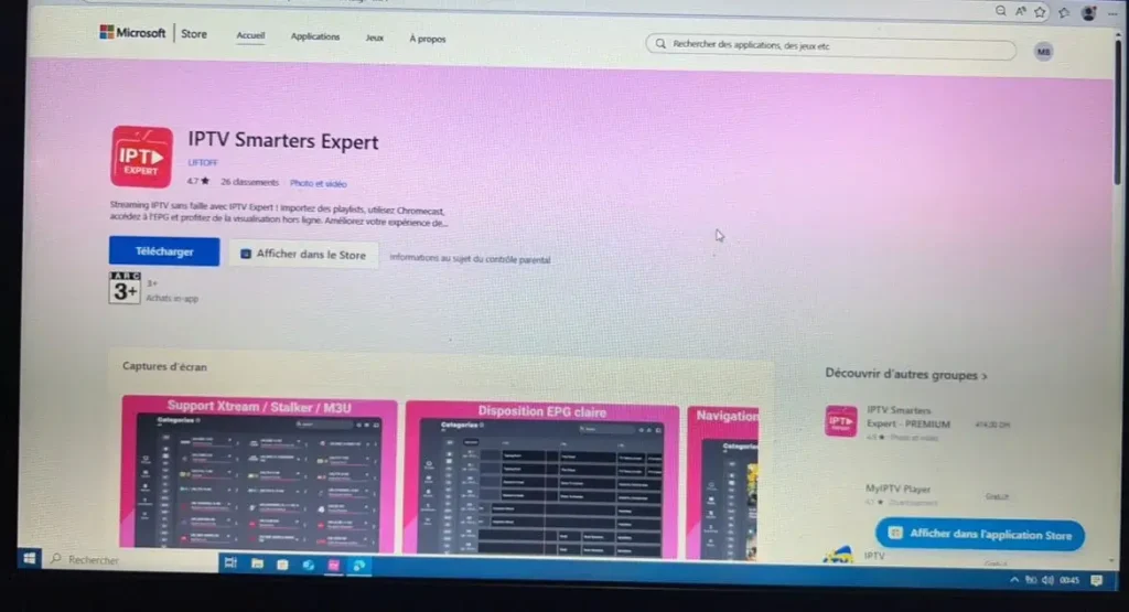 IPTV Smarters Expert pour Windows