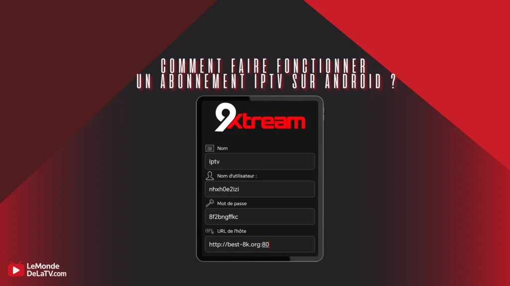 etape pour entrer un code iptv