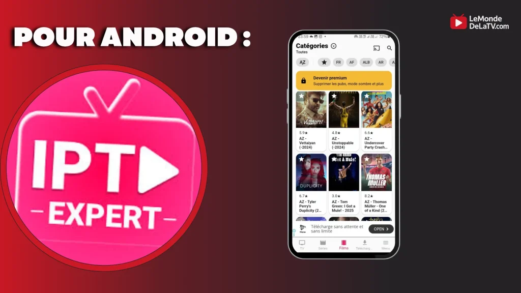 Regarder séries sur Android