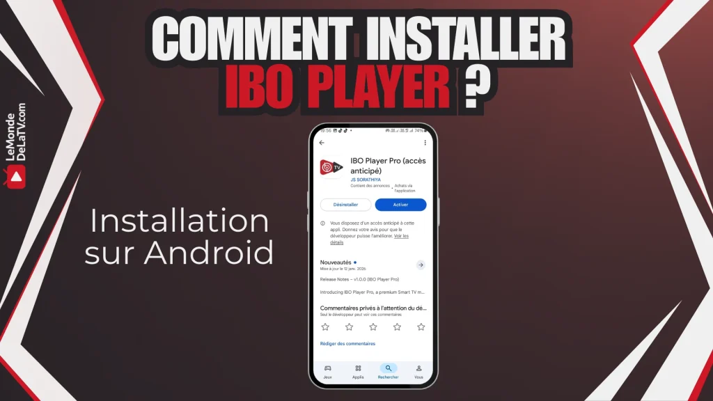 IBO Player pour Android