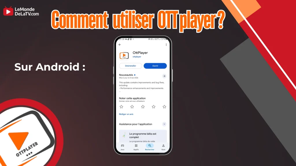 OTT player sur Android