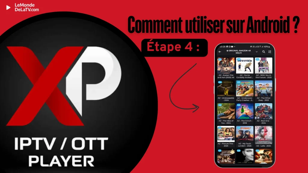 visionnage Android