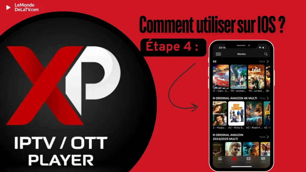 Regarder le contenu sur iOS