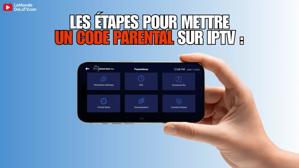 Option de Contrôle parental